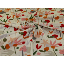 Minerva Exclusive Serene Meadow Linen Viscose Blend Fabric - per metre