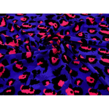 Minerva Exclusive Animal Glow Linen Viscose Blend Fabric - per metre