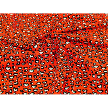 Minerva Exclusive Leopard Love Linen Viscose Blend Fabric - per metre