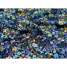 Minerva Exclusive Blossoming Floral Linen Viscose Blend Fabric - per metre