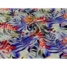 Minerva Exclusive Sunprint Palms Linen Viscose Blend Fabric - per metre
