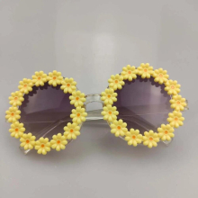 Kids Sunglasses Children Round Flower Sunglasses Girls Boys Baby Sport Shades Glasses UV400 Outdoor Sun Protection Eyewear