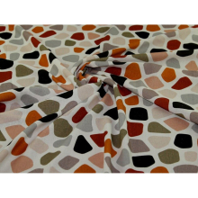 Minerva Exclusive Shingle Path Linen Viscose Blend Fabric - per metre