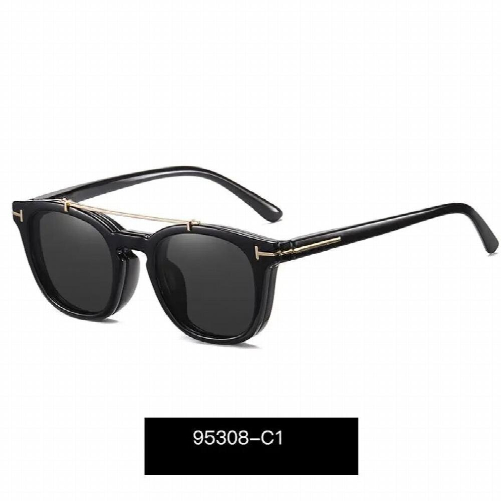 Multicoloured Retro Eyeglasses Polarized Magnet Clip Glasses Frame For Men Women Myopia Prescription Glasses Optical Sunglasses Eyewear