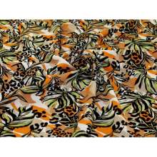 Minerva Exclusive Botanic Safari Linen Viscose Blend Fabric - per metre