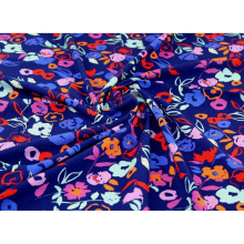 Minerva Exclusive Floral Expression Linen Viscose Blend Fabric - per metre