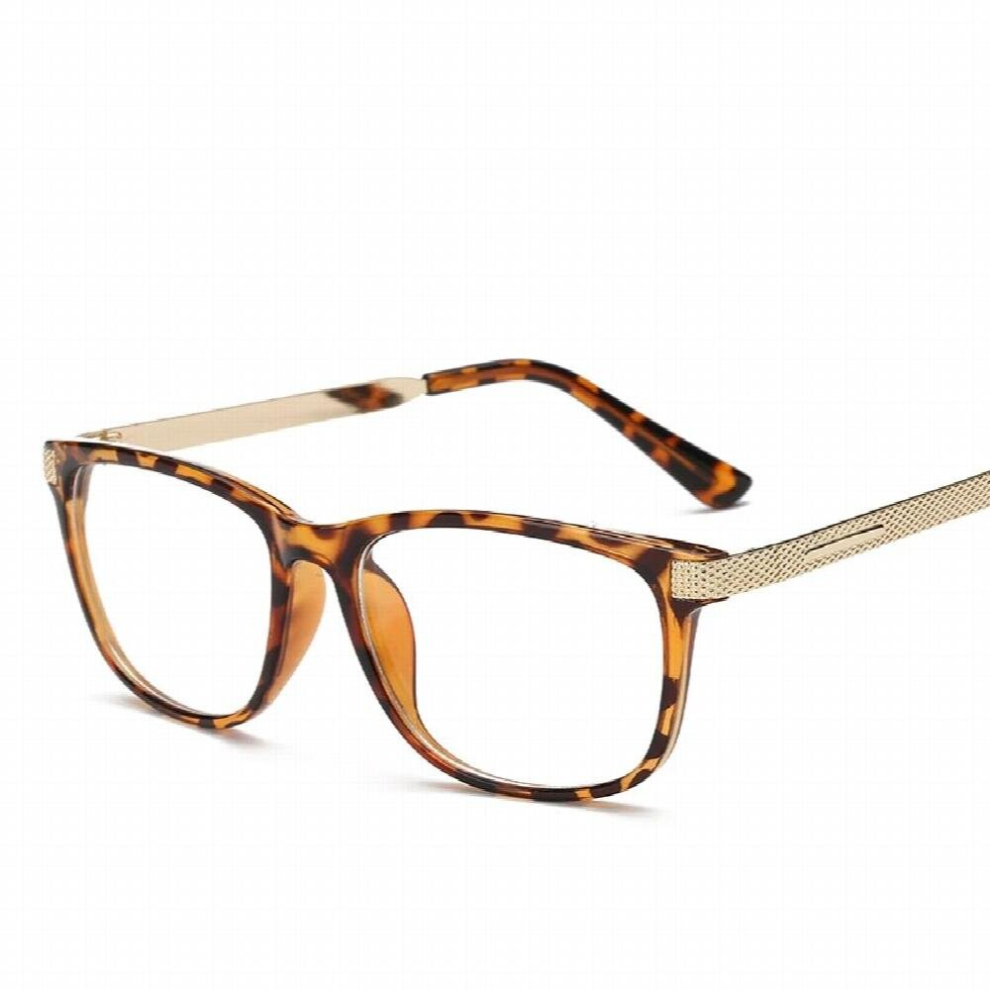 Women Retro Vintage Eyeglasses Frame Metal Men Square Clear Glasses Frame Computer Optical Clear Eyewear Oculos