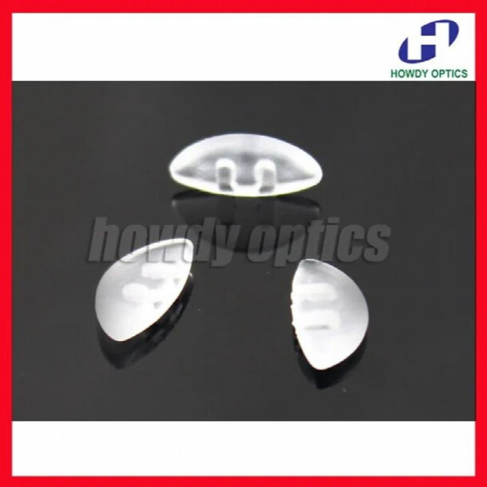 Multicoloured 20Pieces=10Pairs Silicone Nose Pad For Optical Eyeglass Frames Por Sunglasses