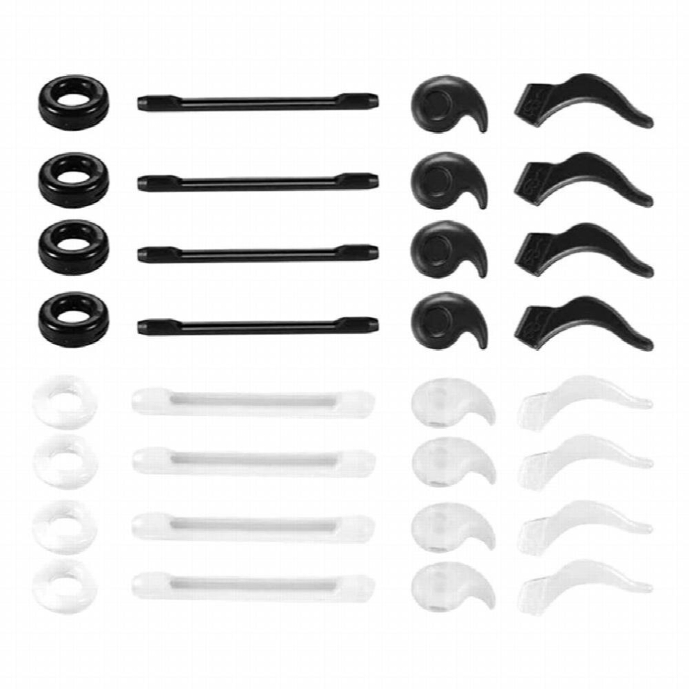 16 Pairs Eyeglasses Retainers Anti-Slip Eyeglass Holder Comfort Ear Grip Hooks Protectors For Spectacle Sunglasses