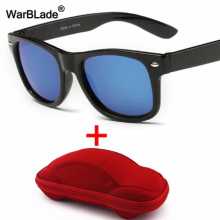 Kids Sunglasses Children Anti-uv Sun Glasses Boys Girls Baby Eyeglasses Coating Lens UV 400 Protection With Case