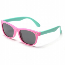 Colorful Round Polarized Kids Sunglasses Silicone Flexible Safety Children Sun Glasses Boys Girls Shades Eyewear Uv400