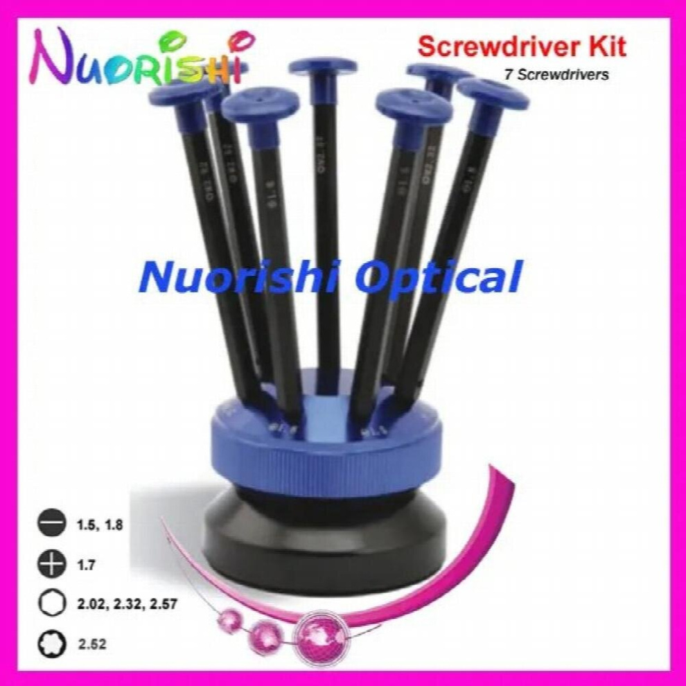 Ss2013 Glasses Screwdriver Kit Sunglasses Eyewear Repairing 7 Screwdrivers Kit Set Tool 885672049133