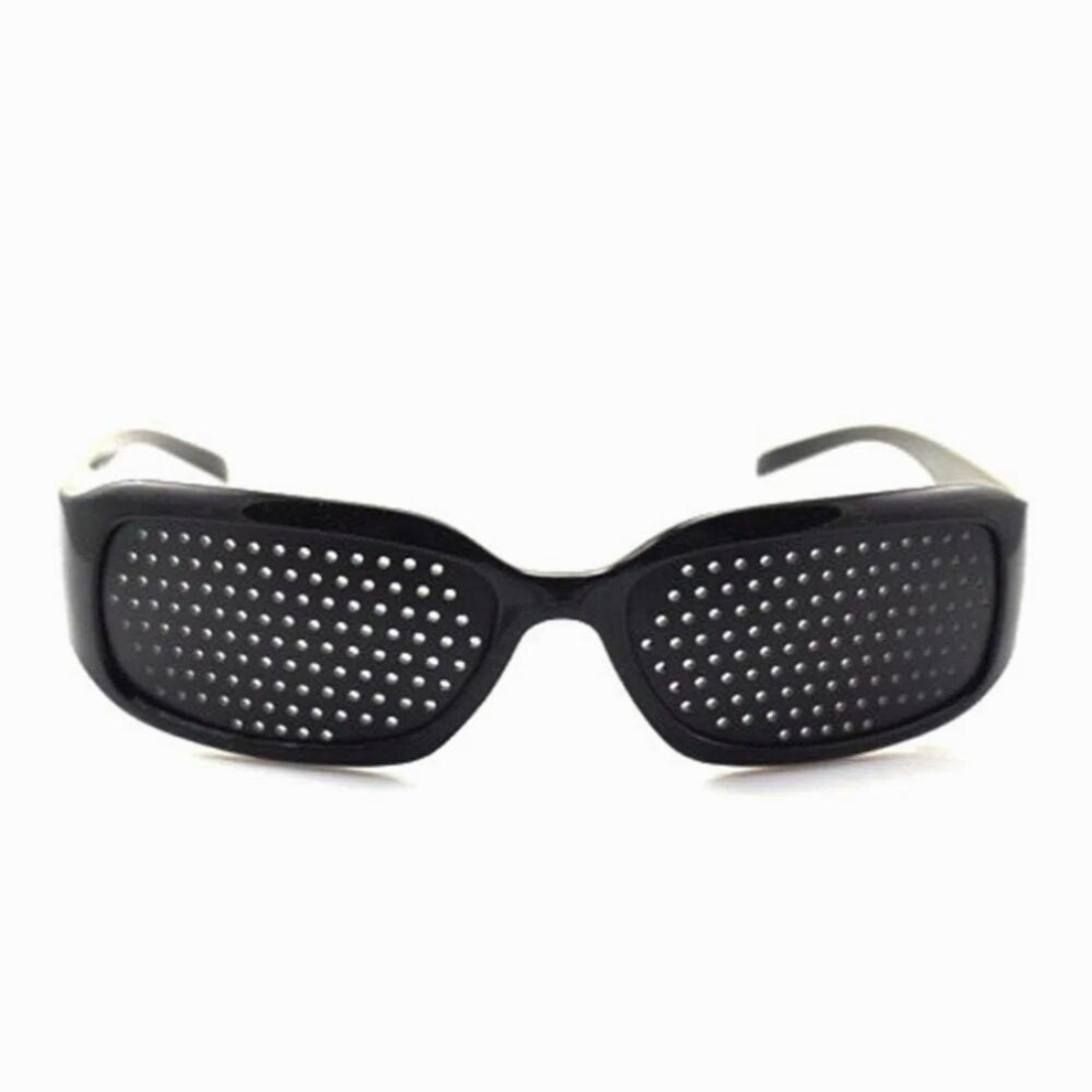 1PC Eye Training Pinhole Glasses Unisex Sunglass Exercise Outdoor Improve Eyesight Anti-fatigue Vision Care Eyeglasses