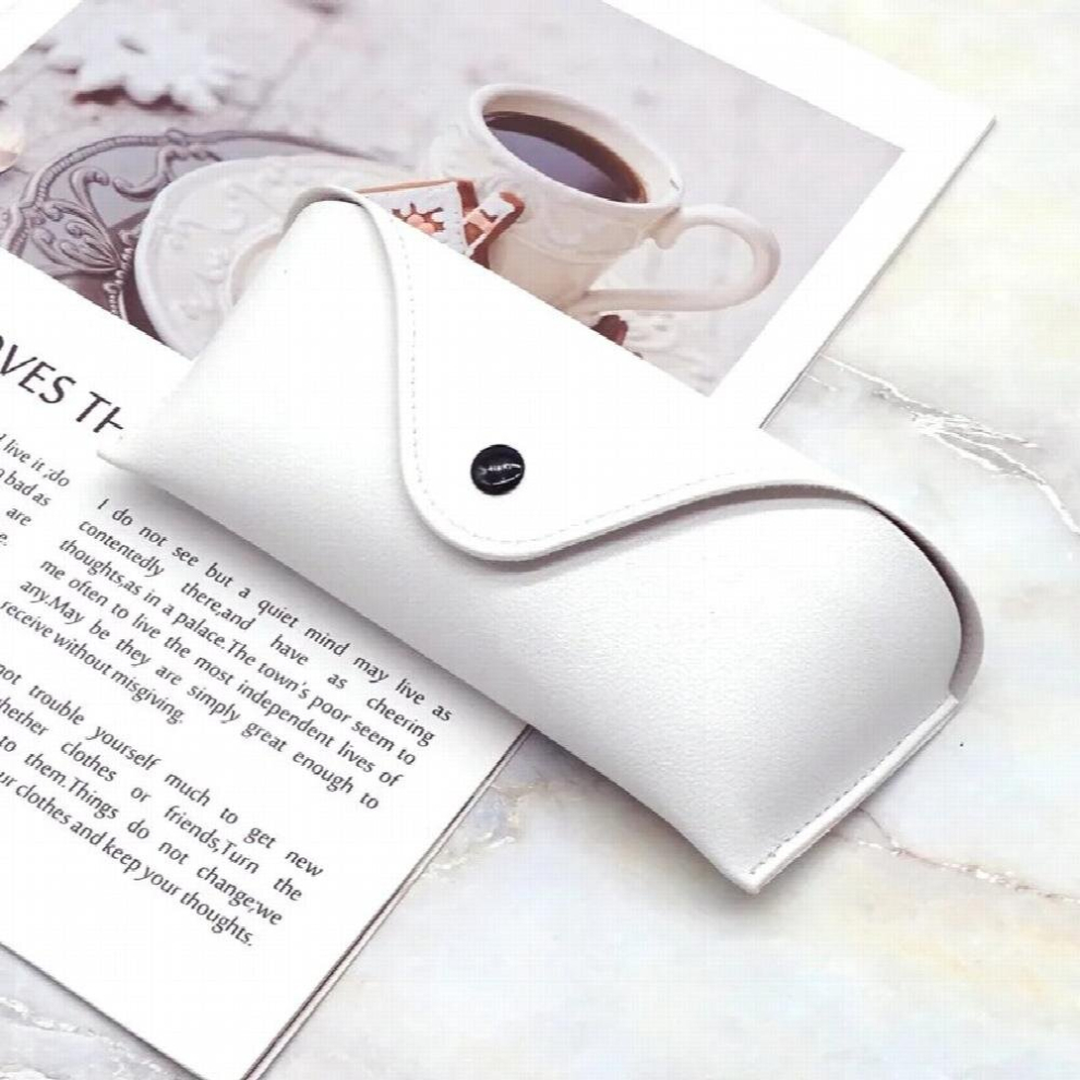 PU Leather Eyewear Cases Cover for Sunglasses Womens Eyeglasses Case Men Reading Glasses Box With Metal Buckle Eyewear Cases