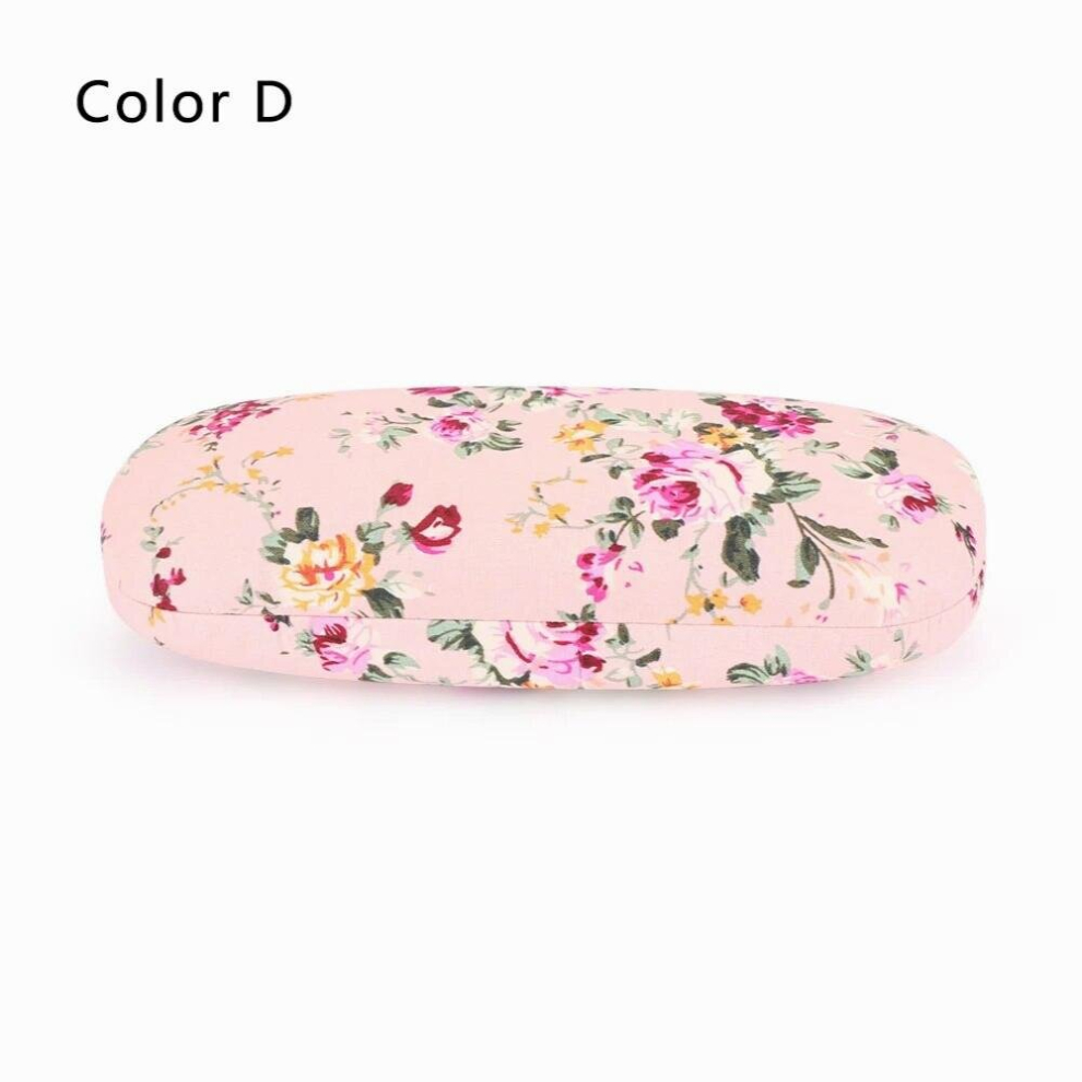 1PC Portable Fabrics Floral Glasses Case Reading Glasses Box Sunglasses Bags Spectacle Case Hard Eyewear Protector