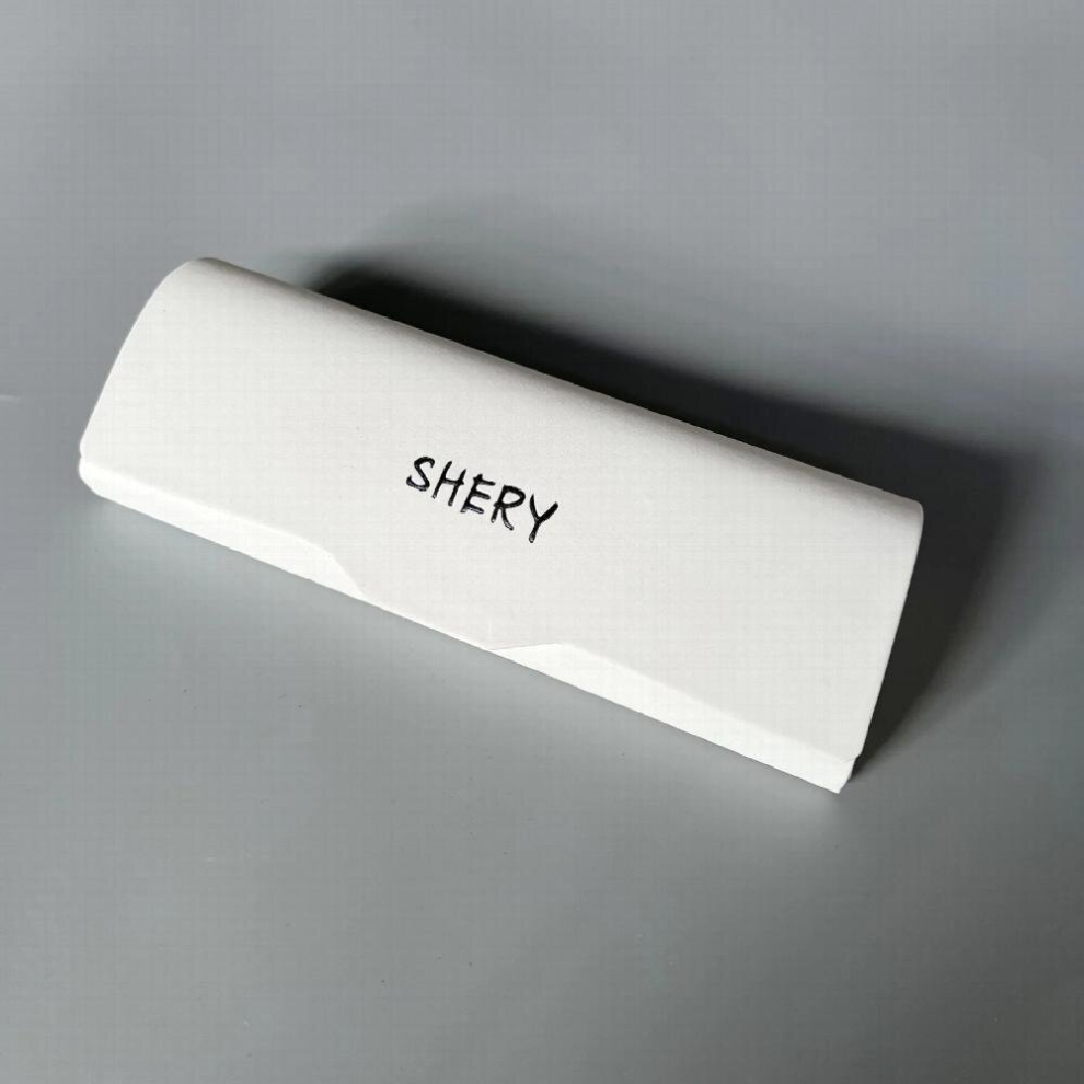 Compression PU Leather Myopia Glasses Case Bullet Buckle Box Optical Myopia Iron Box Student Sunglasses Box Storage Box