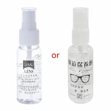 30ml Glasses Lens Cleaner Spray Agent Mirror Sunglasses Screen Cleaning Phone Computer Googles Portable Drop
