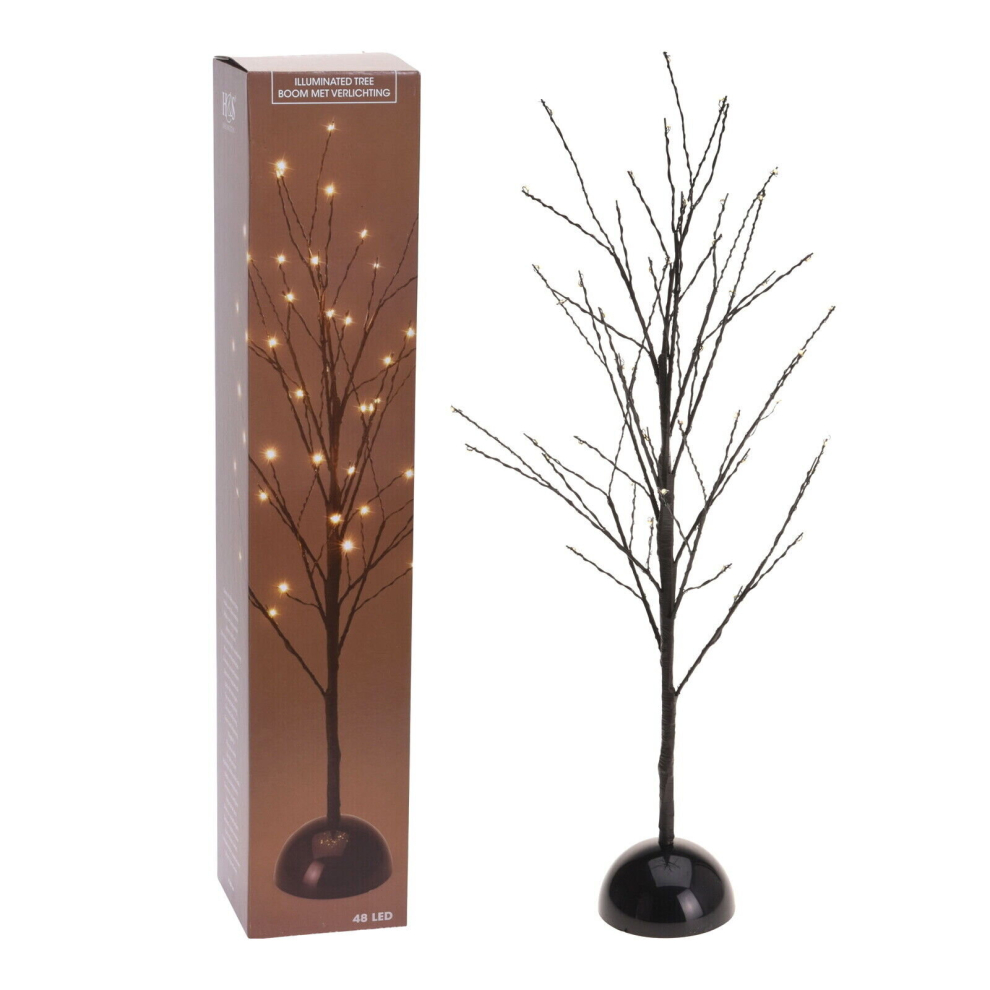 LED Twig Cherry Blossom Tree Light Up Christmas Decor Xmas Indoor 60cm