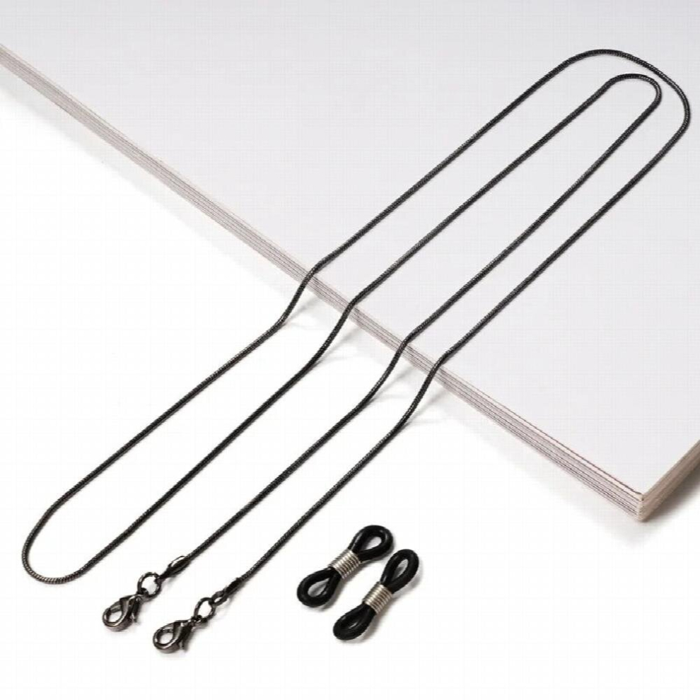 Snake Bone Glasses Chain Women Men Sunglass Strap Neck Chain Cord Lanyard Silver Glasses Necklace Accessories