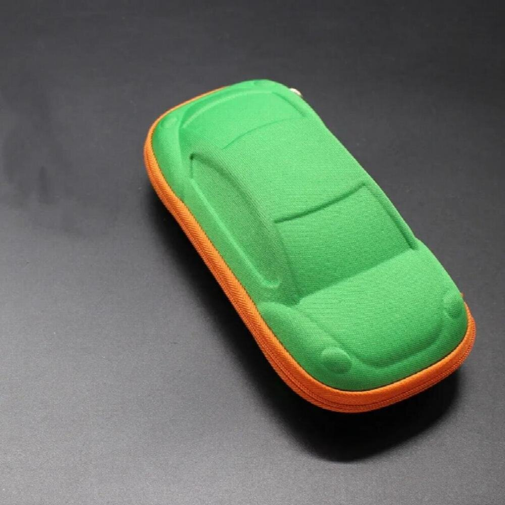 Children Glasses Case Cartoon Car Sunglasses Case Kids Stationery Storage Box Zipper Glasses Case