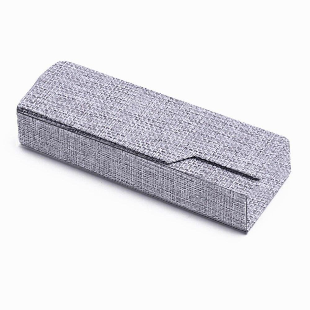Men Women Vintage Retro Square Glasses Box Sunglasses Linen Folding Eyewear Case Optical Storage Glasses Case ?????? ??? ?????