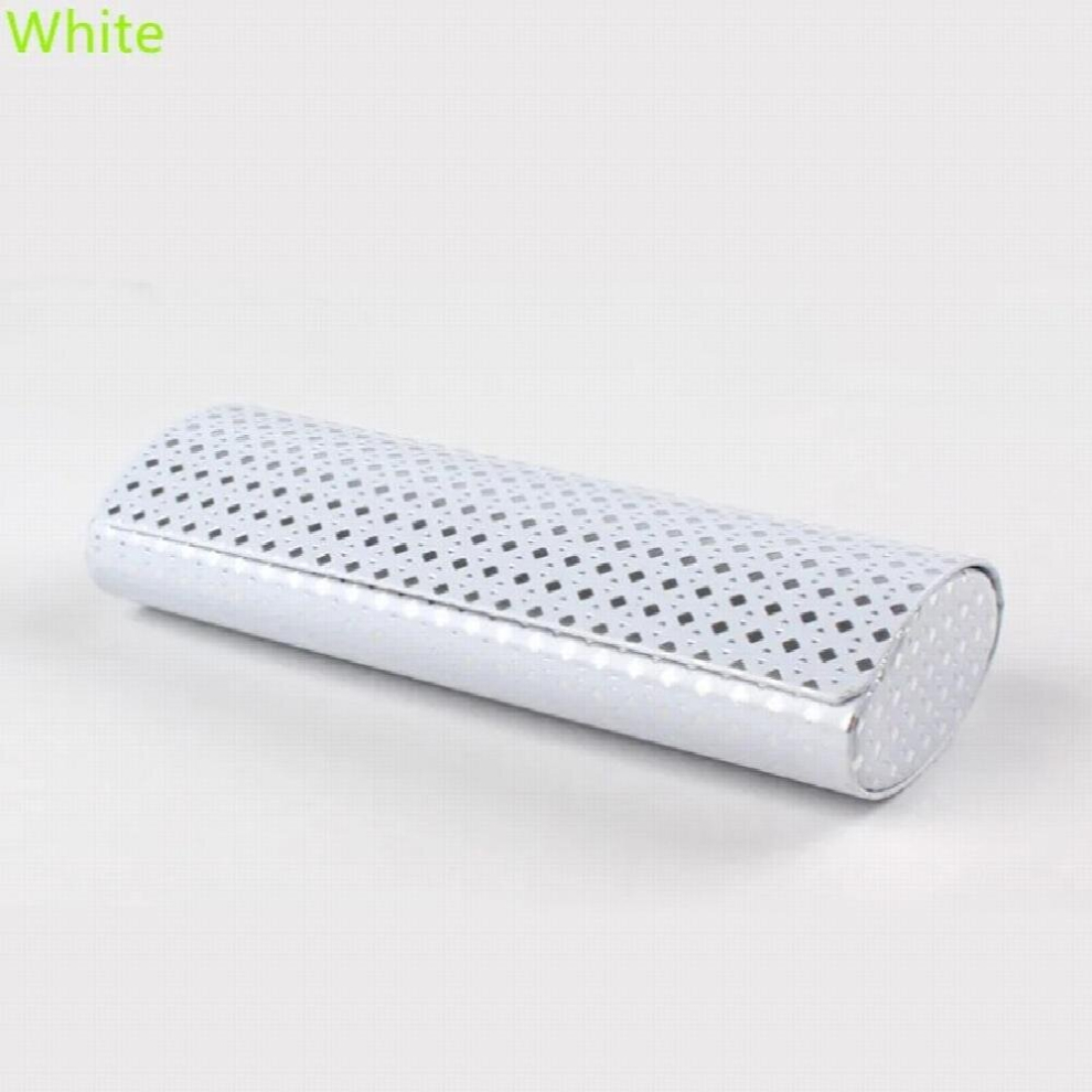 Oval Hard Sunglasses Box Leather Glasses Case Pouch for Women Eyewear Bags Protection Box Container