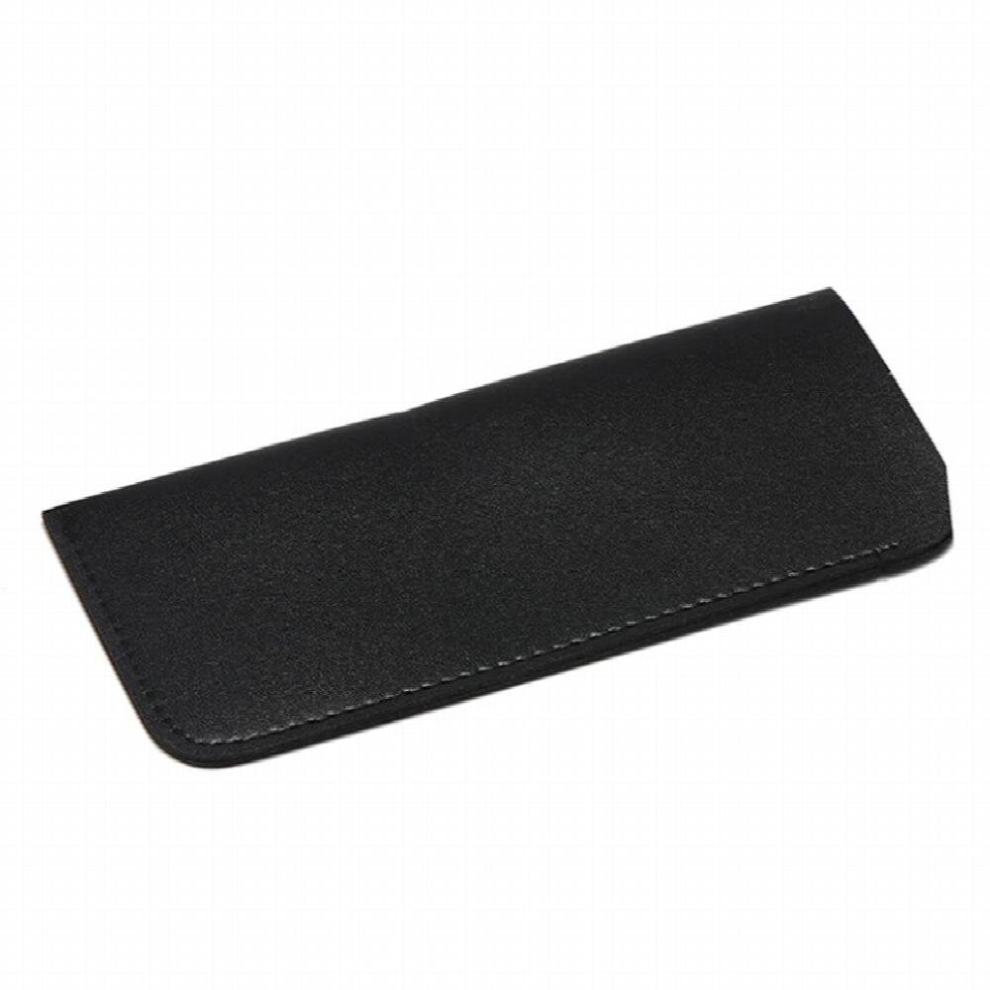 Portable Leather Lens Case Flat Glasses Reading Glasses Leather Sunglasses Bag High Glasses Frame Storage Box