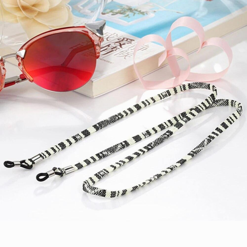 Multicoloured Unisex Glasses Strap Eyeglasses Sunglasses Spectacle Holder Neck Rope Reading Glasses Cord Lanyard Colorful Eyewear Accessory