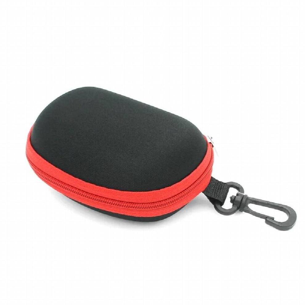 1pc Multi-Function Portable Folding Sunglasses Storage Box Lanyard With Zipper Compression Glasses Case Eyewear Protection Box