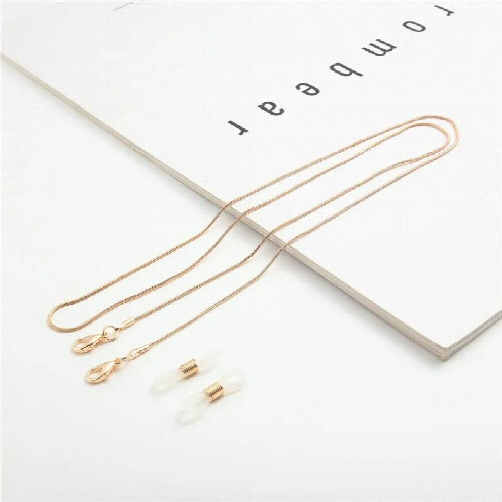 Reading Glasses Chain for Women Metal Sunglasses Cords Silver Lanyard Metal Rope Eyewear Accessories