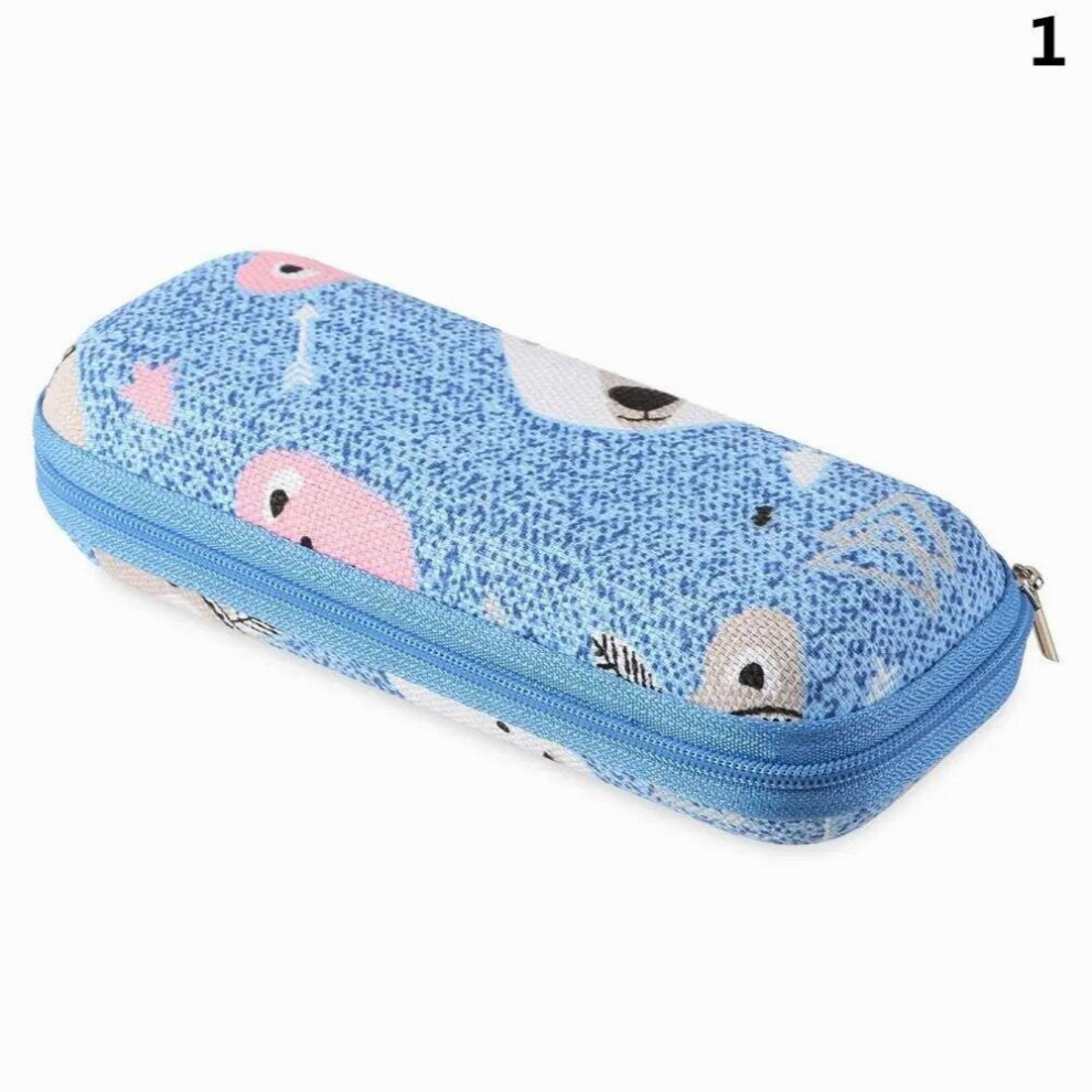 Men and Women Protective Glasses Case Sunglasses Hard Case Travel Protective Glasses Bag Portable Accessories Zipper Box