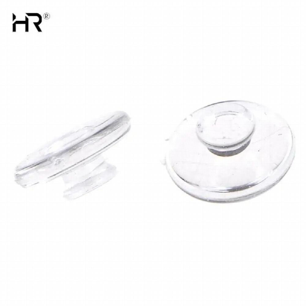 10 Pairs Glasses Nose Pads Clear Anti-Slip Silicone Eyeglass Sunglass Nose Pad