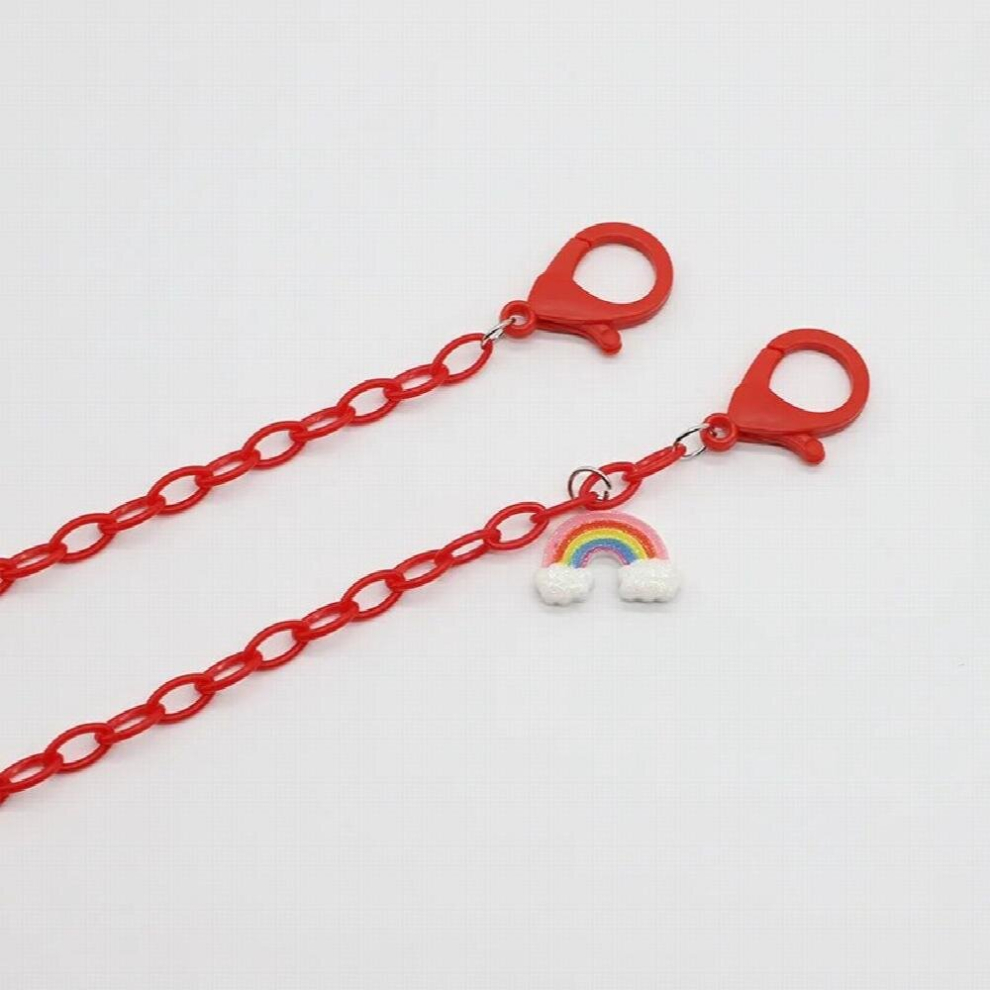 Childrens Glasses Chain Acrylic Sunglasses Lanyard Holder Strap Anti-lost Mask Chain Mask Strap Hang On Neck Eyewear Accesories