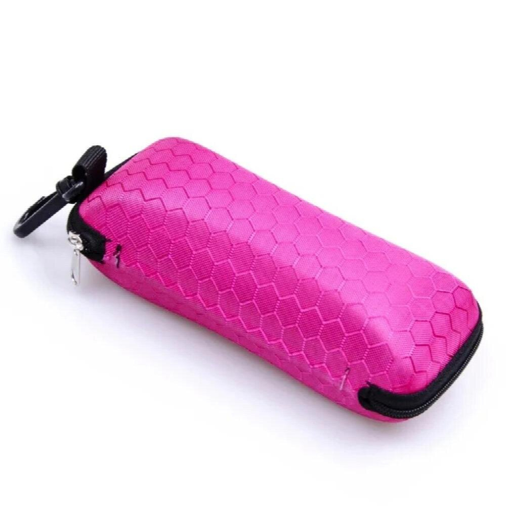 Honeycomb Zipper Glasses Case portable Sunglasses Case Zipper Bag Hard Eye Glasses Case Glasses storage box