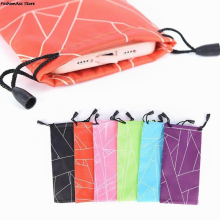 5Pcs Soft Cloth Cleaning Optical Glasses Case Sunglasses Bag Pouch Eyewear Accessories Random Size: 17x