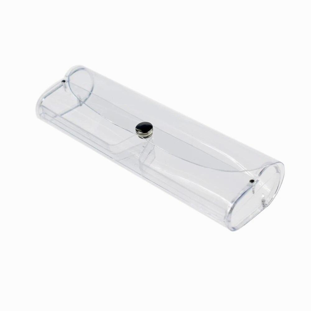 1pc Portable Travel Women Transparent PVC Eye Glasses Box Bag Case Protection Carry Box Eyewear Accessoires