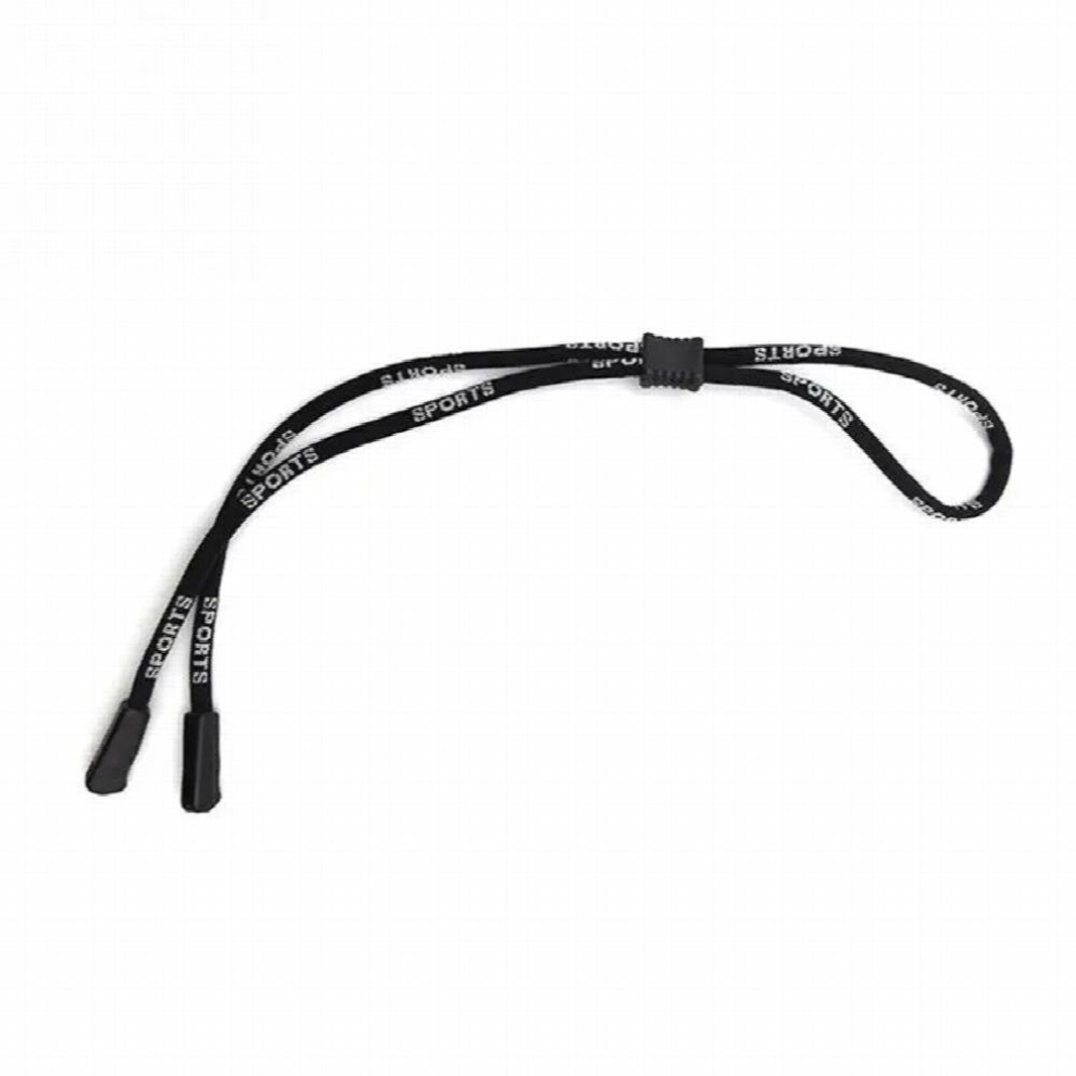 Black Glasses Wearing Neck Holding Wire Adjustable Sunglasses Neck Cord Strap Eyeglass Glasses String Lanyard