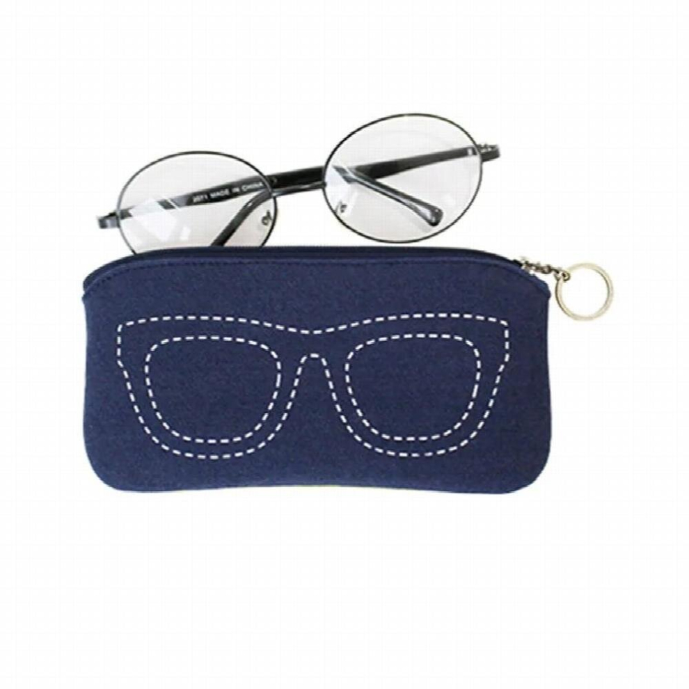 Multicoloured 1Pc Soft Felt Eyeglasses Bag Glasses Box Case Sunglass Reading Glasses Zipper Purse Bag Makeup Storage Pouch Eyewear Protector