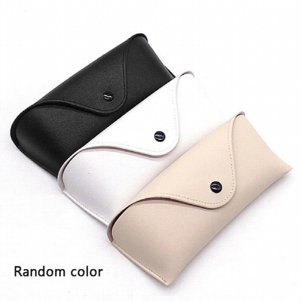 Leather Glasses Cases Sunglasses Hard Eyewear Case Opening Solid Protection Bags Light Dustproof Storage Sunglass