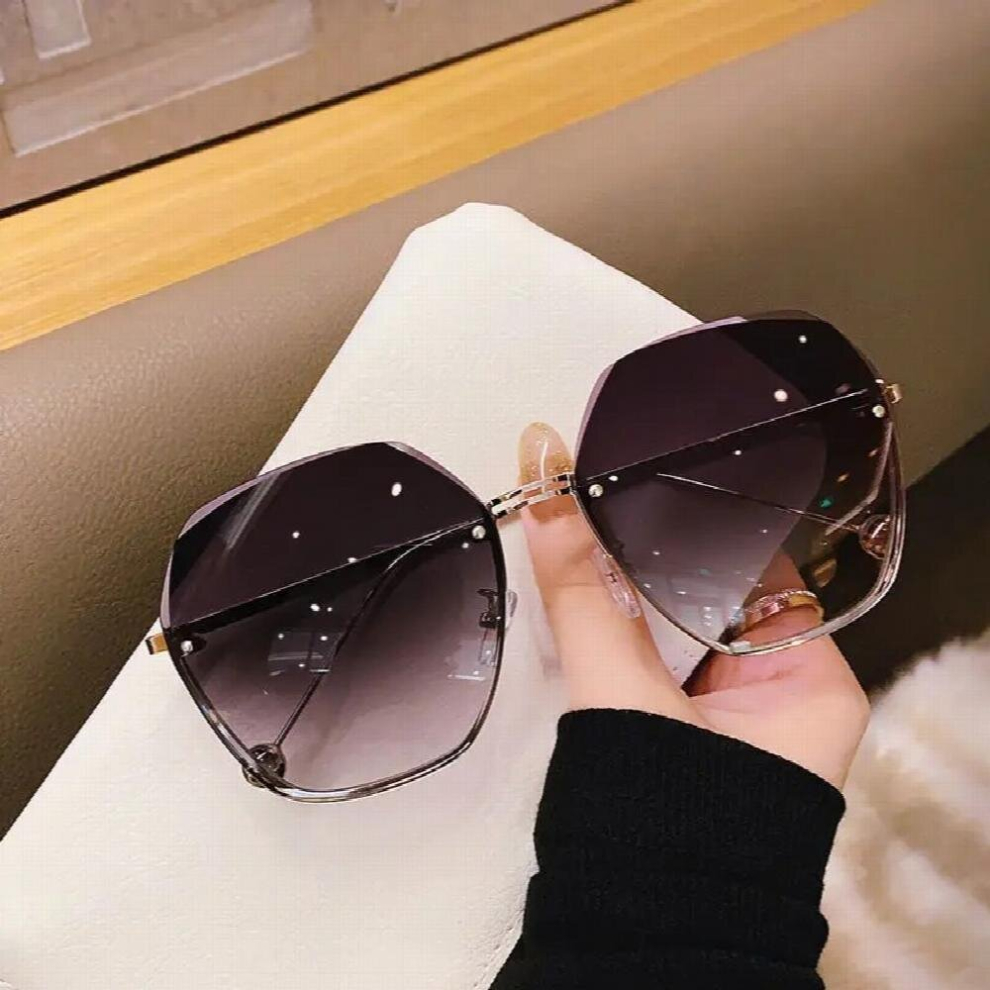 Vintage Rimless Pilot Sunglasses Women Men Retro Cutting Lens Gradient Sun Glasses Female UV400-image-OPC-PCRDV2K-NEW