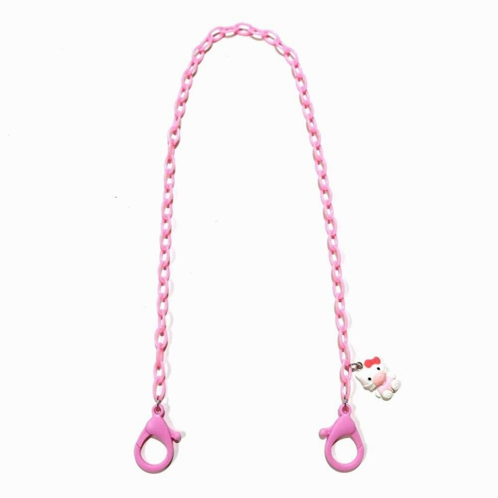 Childrens Face Mask Chain Acrylic Animal Pendant Eyeglass Chain Holder Strap Sunglasses Lanyards Anti-lost Eyewear Cord