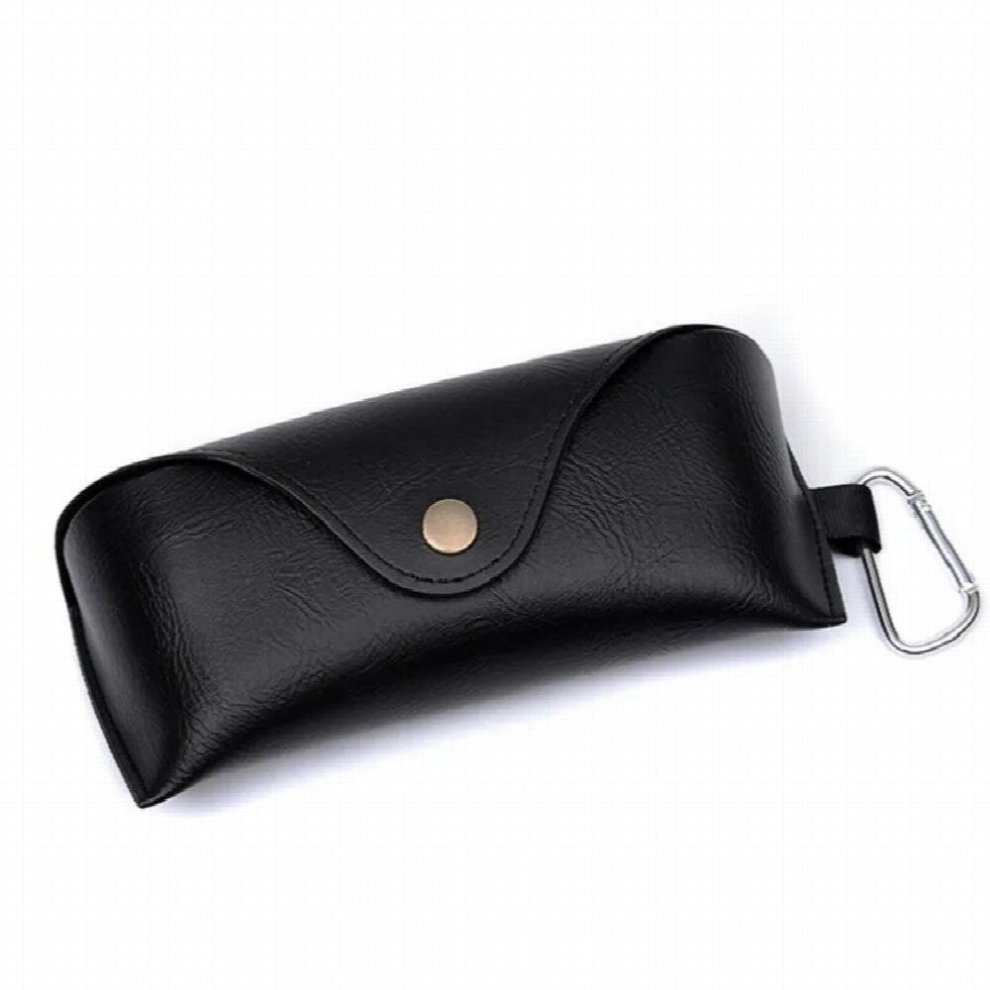 Black Eyewear Case Pvc Leather Glasses Case Sunglasses Case Glasses Box Portable Eyewear Pouch Eyewear Accessoires