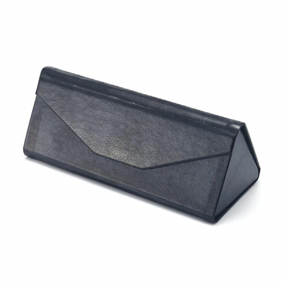 Student Myopia Folding Glasses Case Sunglasses Women and Men Glasses Box Portable Triangle Glasses Box Eyewear Protective Case