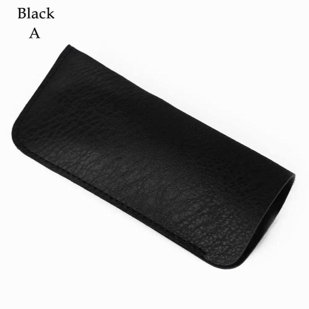 Unisex Soft PU Leather Portable Sunglasses Glasses Case Eyewear Protector Eyeglasses Sleeve Reading Glasses Pouch Eyewear