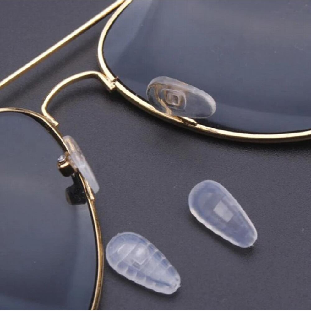 Multicoloured 5 Pairs/Lot Non-Slip Silicone Nose Pad For Glasses Eyeglasses Sunglass Accessories