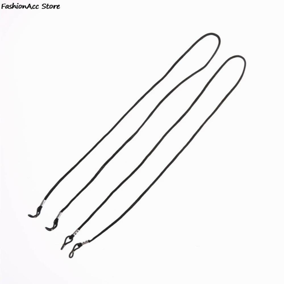 2pcs/set Anti Slip Eyeglasses String Sunglass Rope Strap Band Holder Stretchy Neck Cord