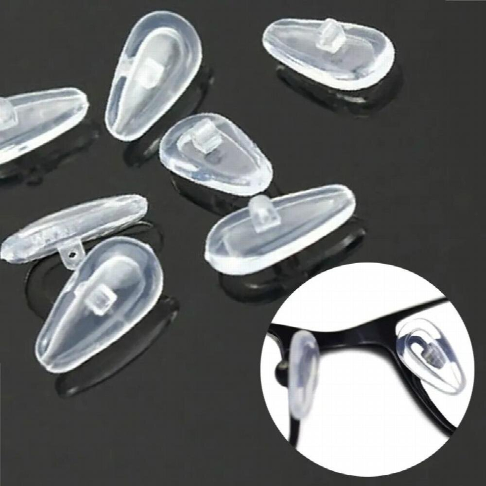 5 Pairs Silicone Air Chamber Nose Pads Brace Support Airbag Glasses Stipules Non-slip For Eyewear Eyeglasses Sunglass