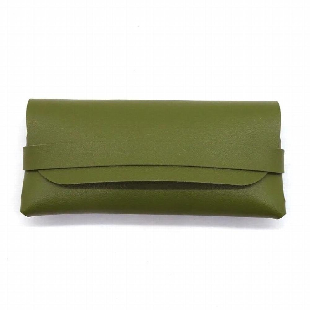 Glasses Case Eye Bag PU Leather Woven Soft Bag Sunglasses Bag Fashionable and Lightweight Woven Spectacle Case, Glasses Bag