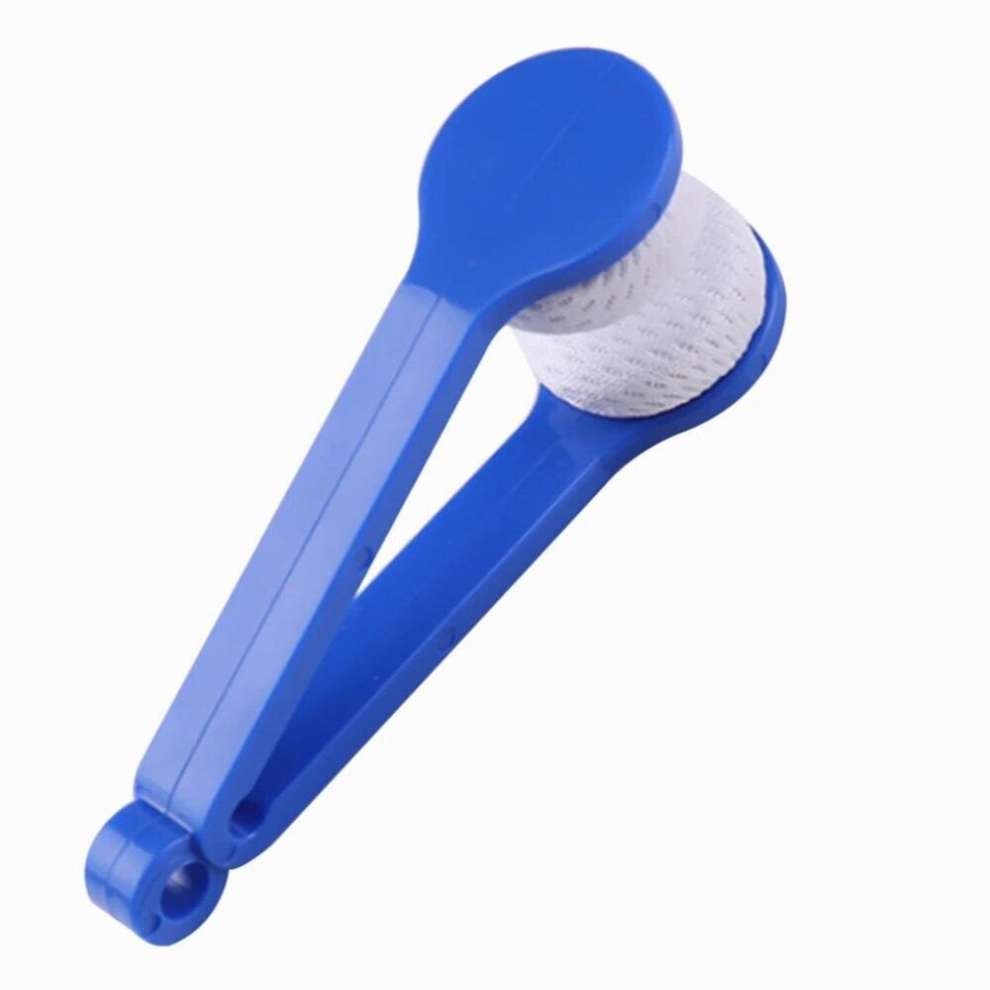 Multicoloured 1Pcs Eyeglass Sunglasses Spectacles Cleaning Two-Side Glasses Brush Microfiber Spectacles Cleaner Glasses Cleaning Rub Cleaner