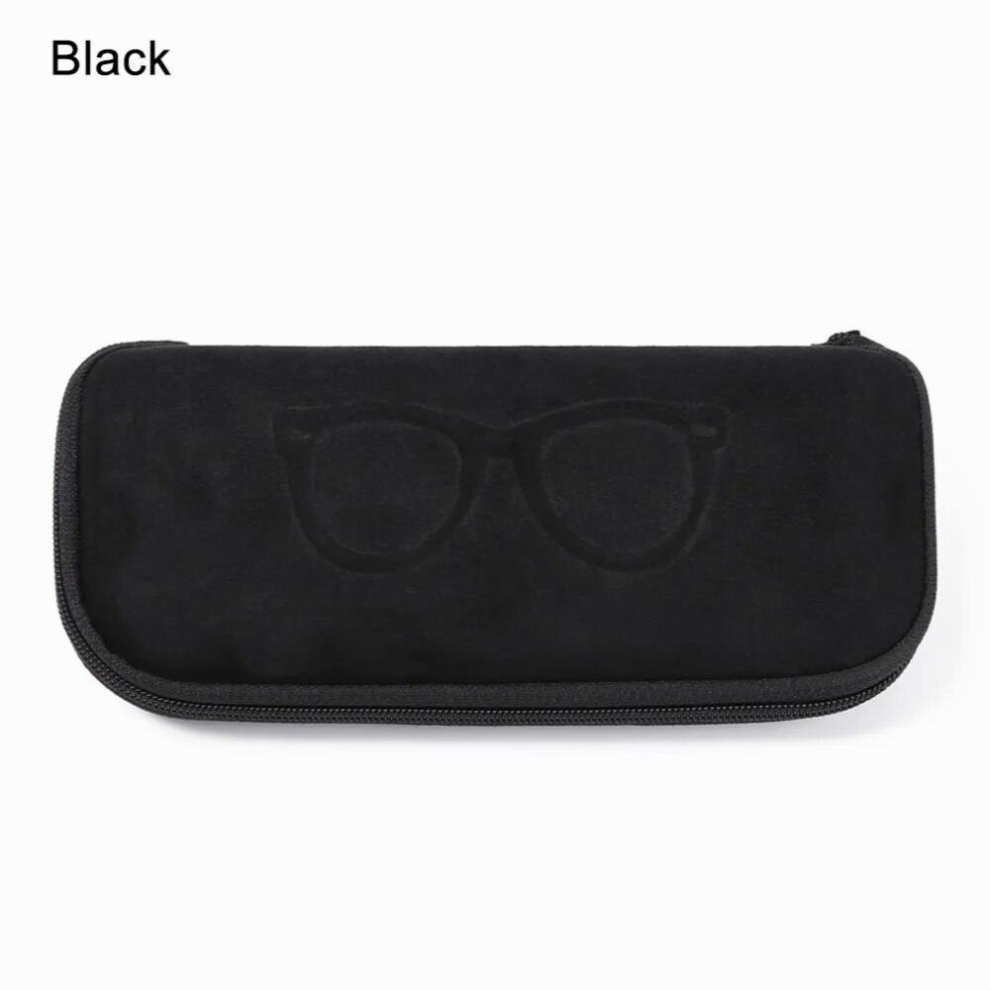 Men Women Leather Eye Glasses Hard Shell Protector Kids Reading Eyewear Case Portable Sunglasses Box Case Unisex